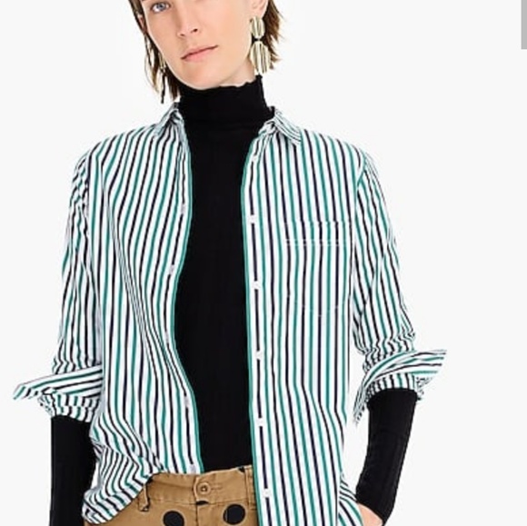 NWT JCrew Boyshirt - Picture 1 of 3